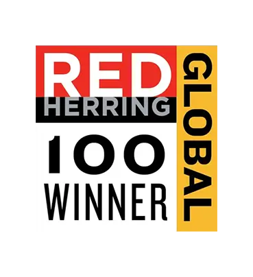 Red Herring Global Winner logo