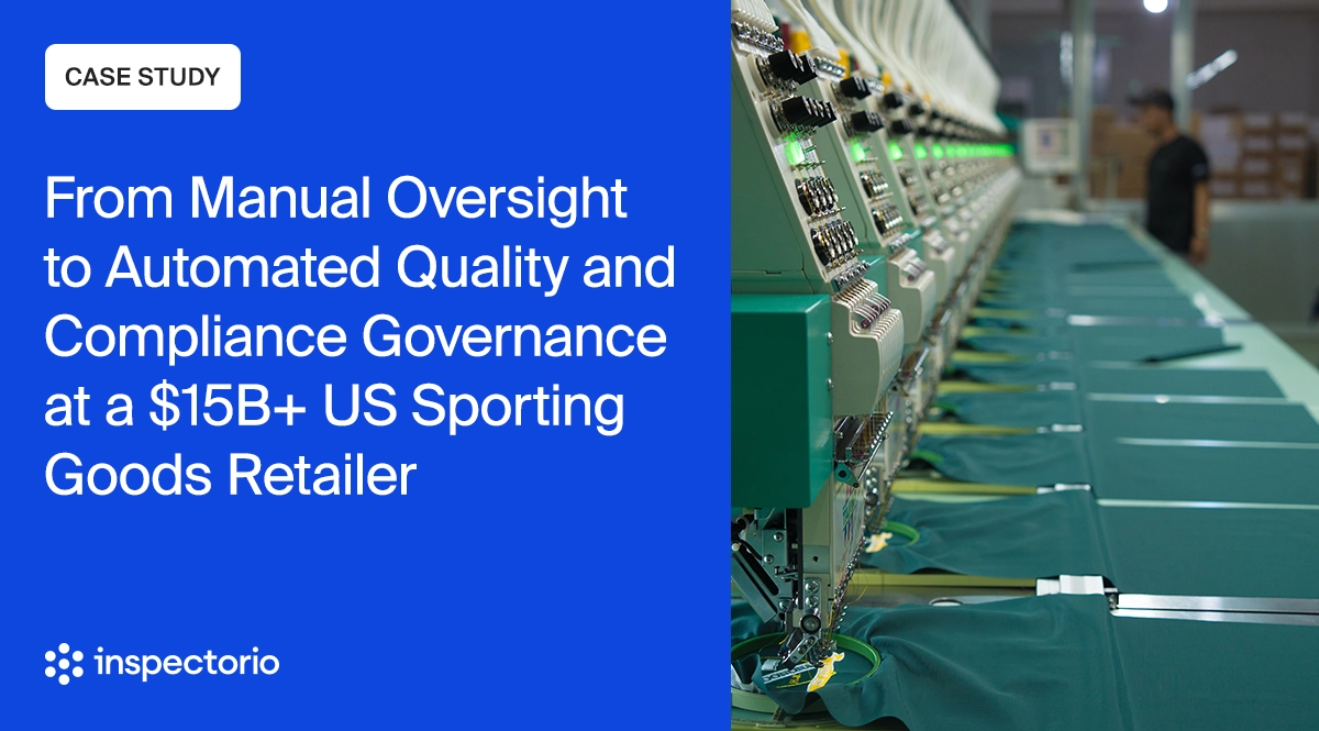 15 Billion Dollar Plus US Sporting Goods Retailer